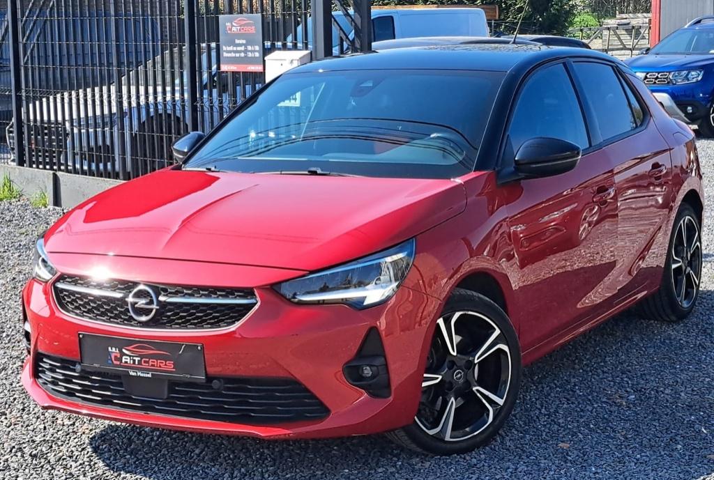 OPEL CORSA 1.2 Turbo GS Line S/S GARANTIE 12 MOIS, Autos, Opel, Rouge, Achat, Euro 6, Boîte manuelle