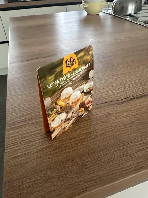 Leffe zomerbier reclame tafel PVC, Verzamelen, Ophalen, Nieuw, Reclamebord, Plaat of Schild, Leffe