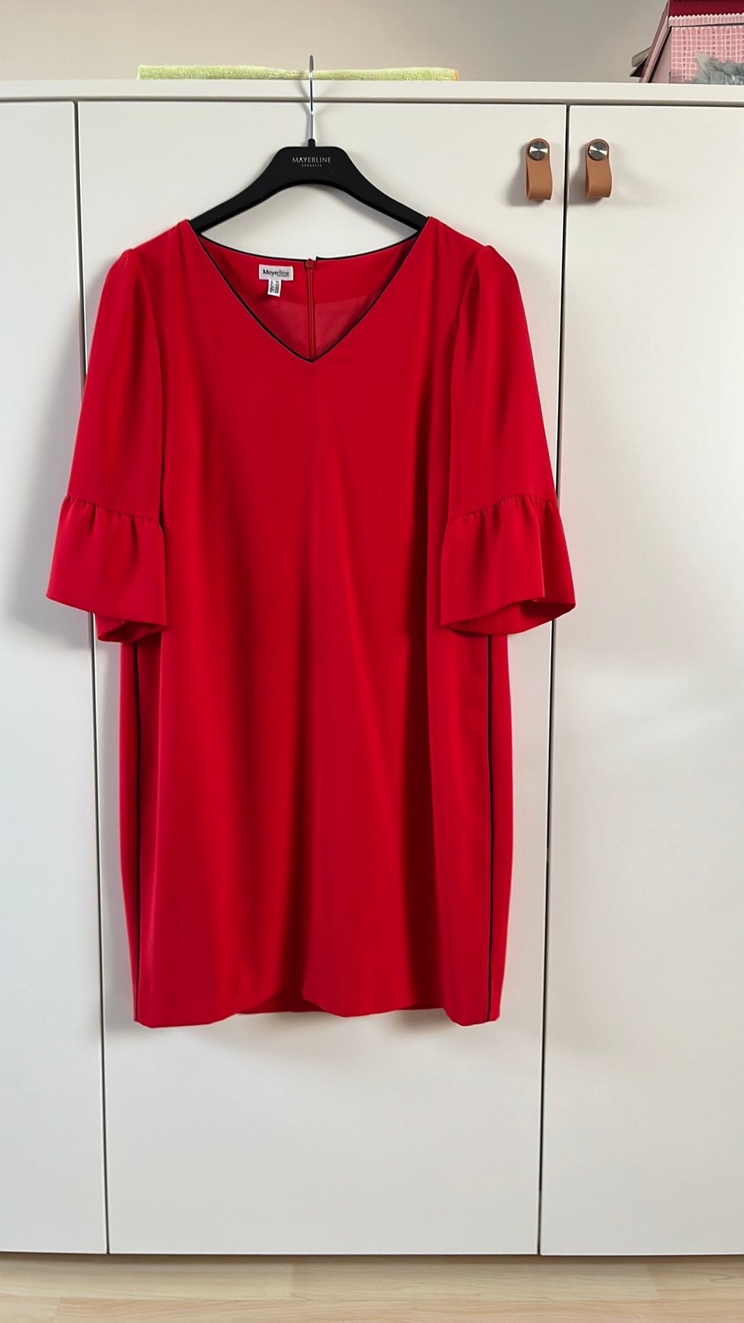 Rode jurk Mayerline maat 40, Kleding | Dames, Jurken, Ophalen of Verzenden, Zo goed als nieuw, Maat 38/40 (M), Rood