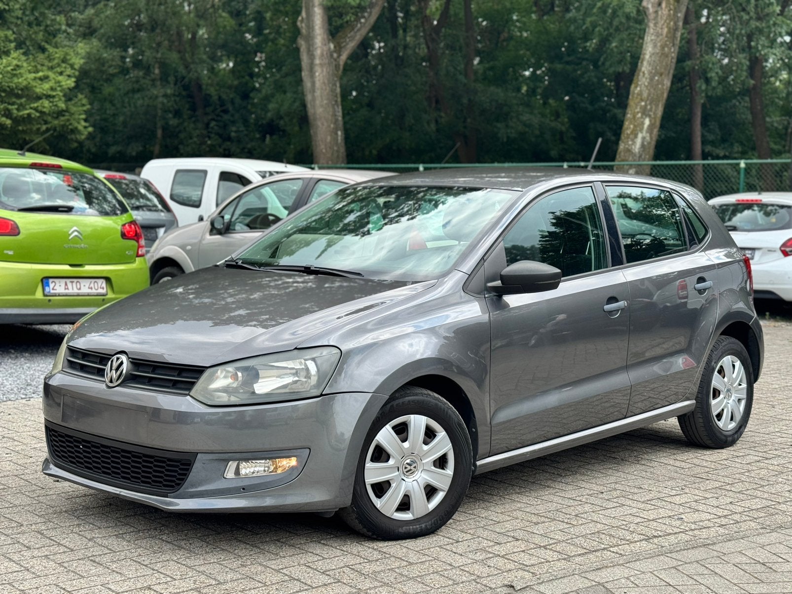 VOLKSWAGEN POLO 1.2 BENZINE 2010, Auto's, Euro 5, Stof, 1198 cc, Bedrijf