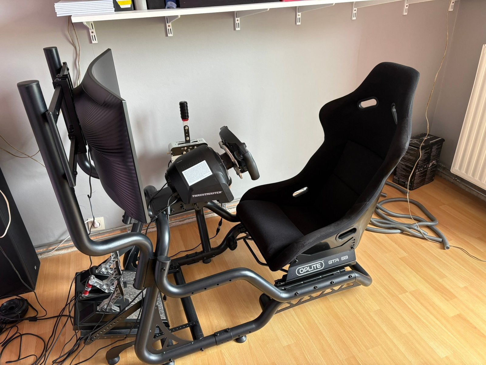 Sim Racing Oplite Thrustmaster, Ophalen, Gebruikt
