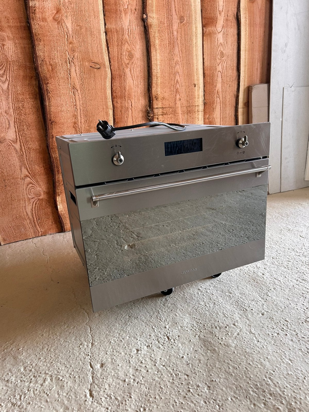stoomoven smeg om in te bouwen, Ophalen, Zo goed als nieuw, Smeg, Stoomoven