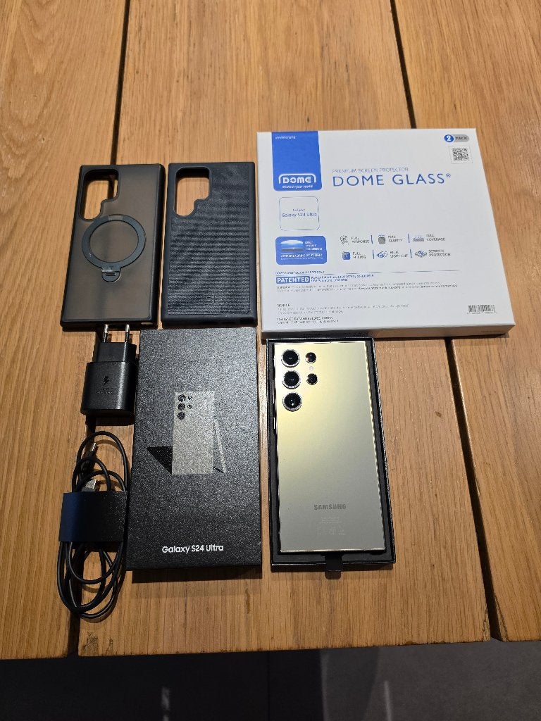 Samsung Galaxy S24 Ultra 256GB Titanium Gray, Overige kleuren, Galaxy S24, Touchscreen, Ophalen of Verzenden