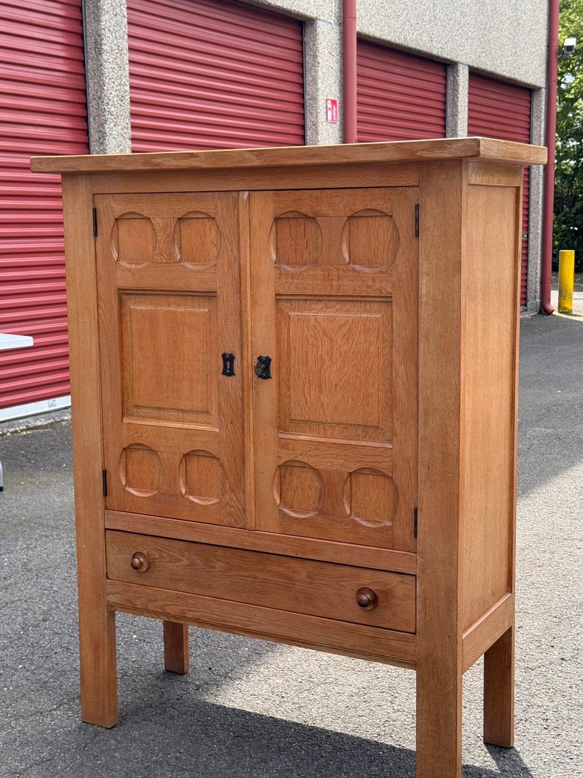 Prachtig set Arts & Crafts deens dressoir, Huis en Inrichting, Ophalen, Zo goed als nieuw