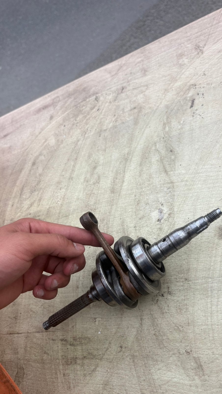 Vilebrequin dorigine mbk booster, Enlèvement ou Envoi, Comme neuf