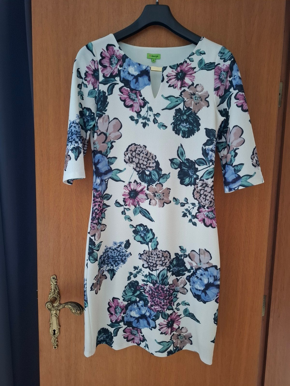 kleedje korte mouw k-design maat XS, Kleding | Dames, Jurken, Ophalen, Maat 34 (XS) of kleiner