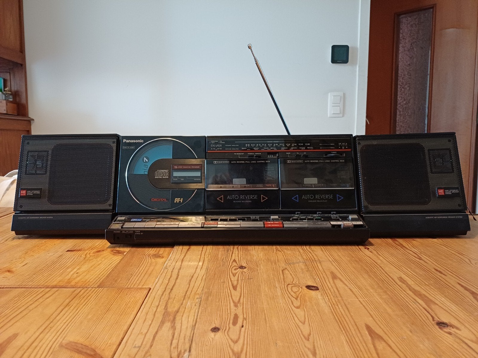 panasonic rx-cd70 boombox, TV, Hi-fi & Vidéo, Radios, Enlèvement ou Envoi