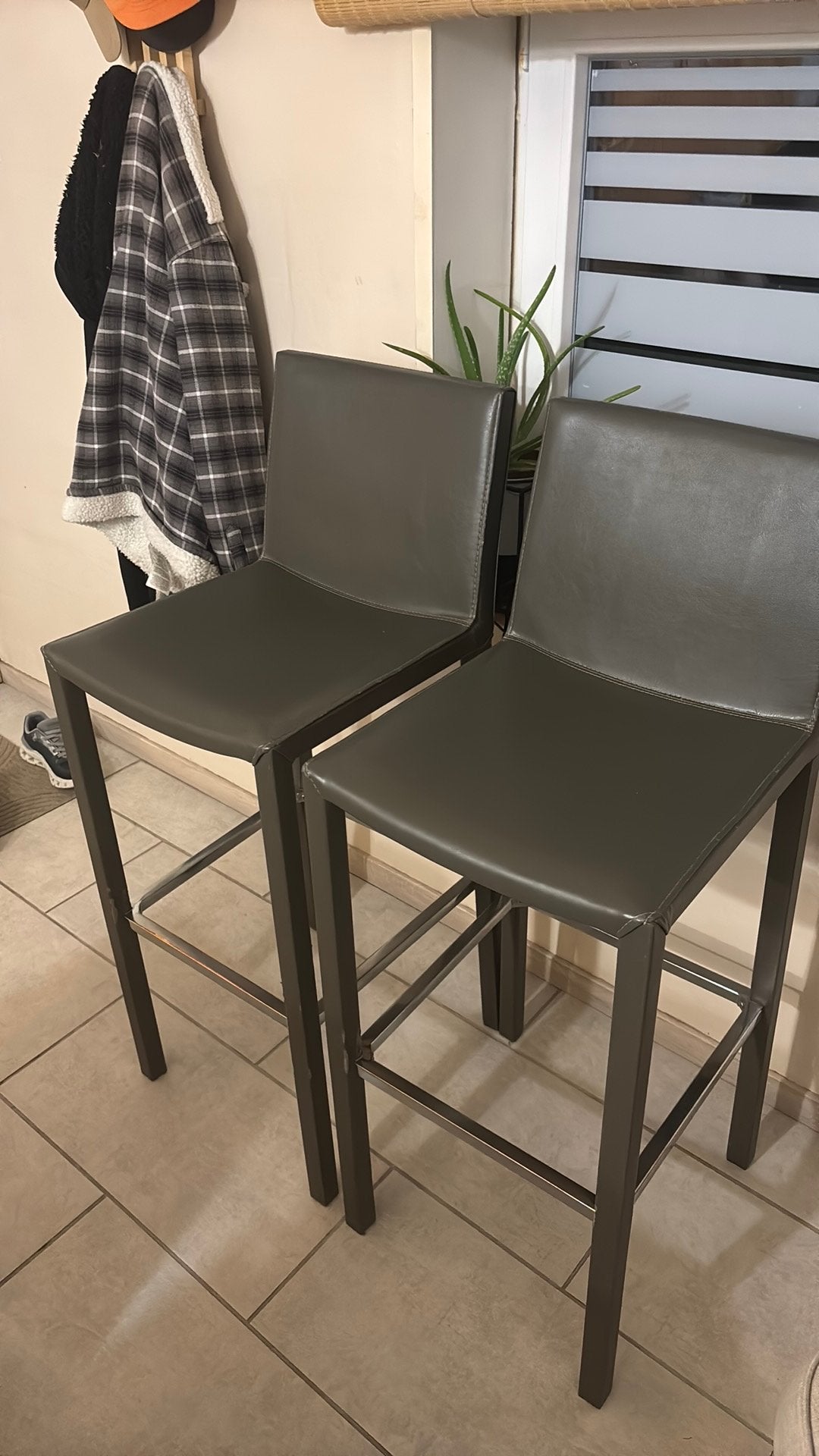 2 chaises haute, Maison & Meubles, 2 tabourets, Enlèvement, Utilisé