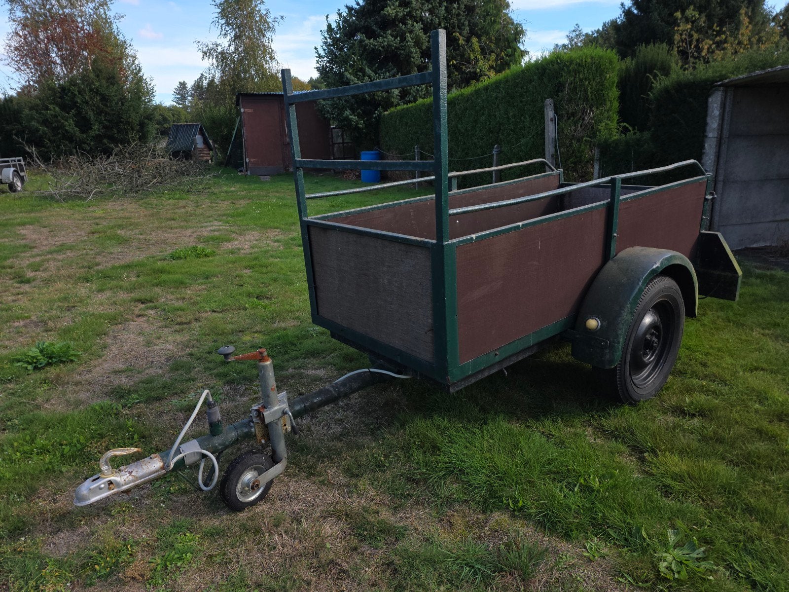 aanhangwagen / remork, Ophalen