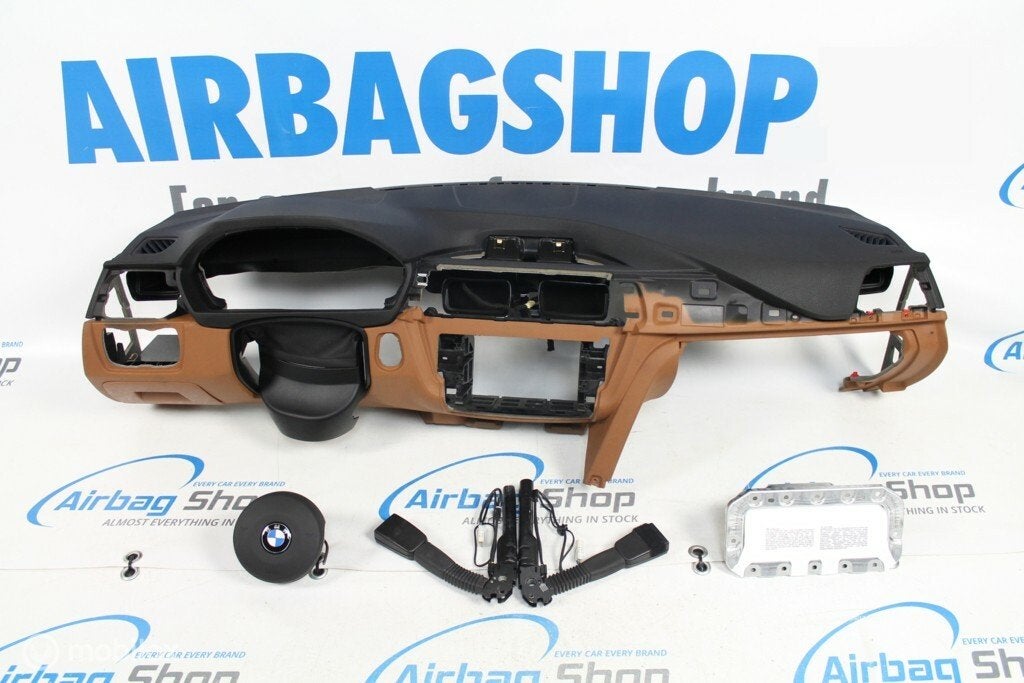 Airbag kit Tableau de bord brun BMW 4 serie F32 F33