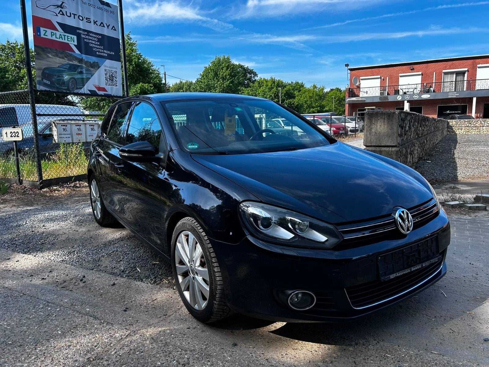 VW Golf 6 1,4 km à essence 132 000 d'ici 2010, Achat, Entreprise, Noir, 5 portes