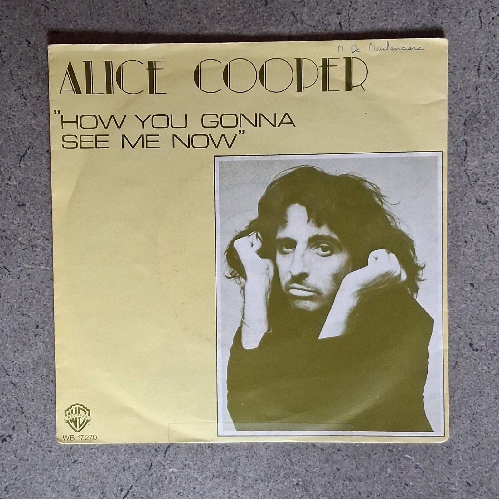 Alice Cooper: How You Gonna See Me Now (7"), Ophalen of Verzenden