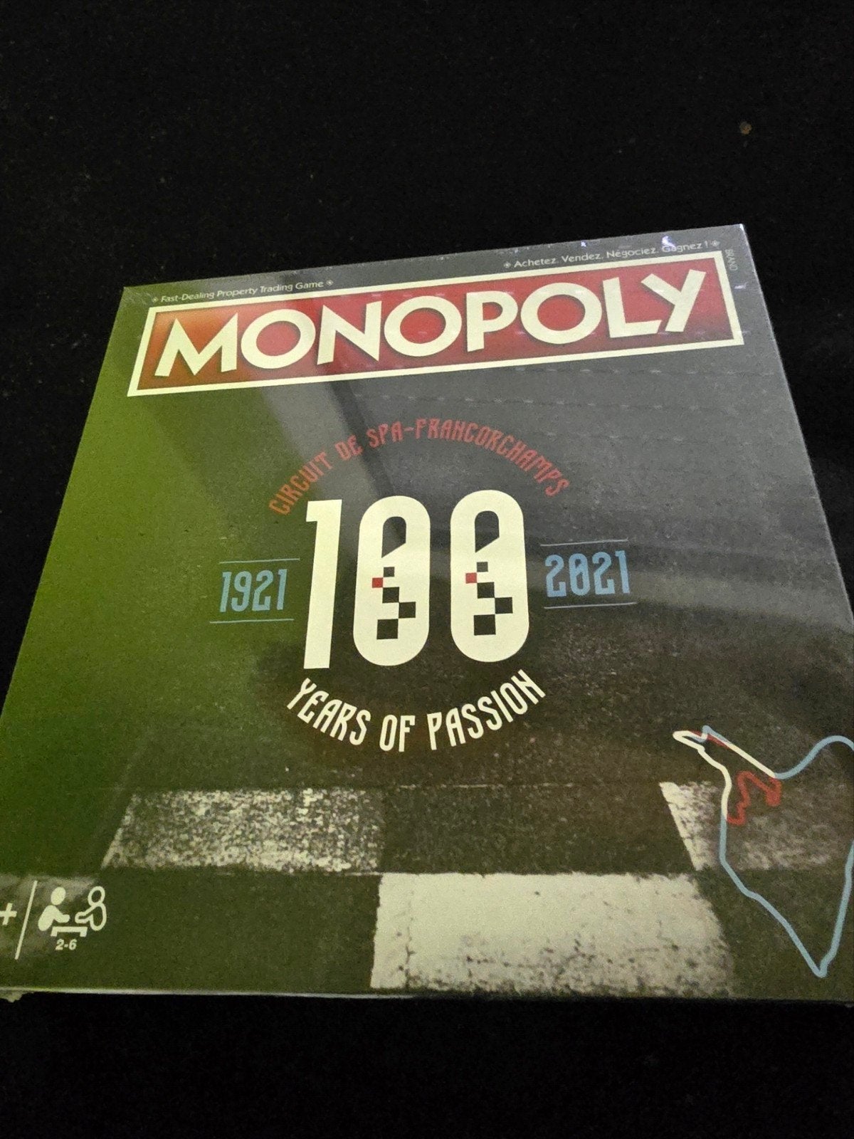 Monopoly spa francorchamps nouveau, Enlèvement
