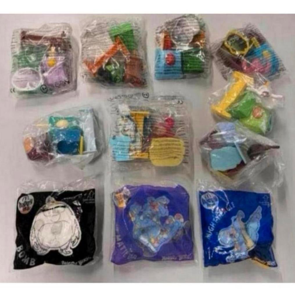 11x Vintage Happy meal McDonalds - speeltjes Angry Birds, Verzamelen, Ophalen of Verzenden, Nieuw