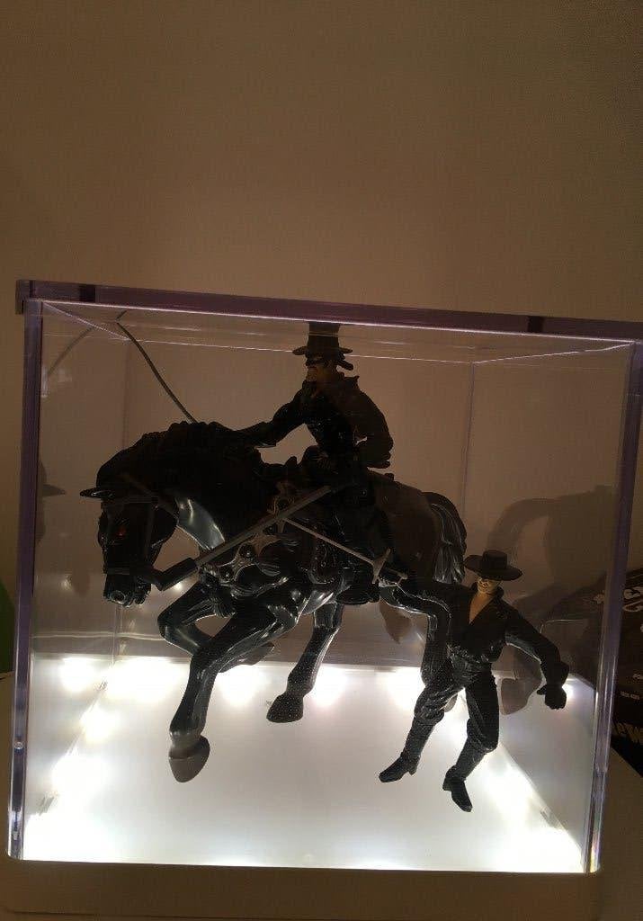 Lichtbak met ZORRO, Verzamelen, Ophalen, Zo goed als nieuw