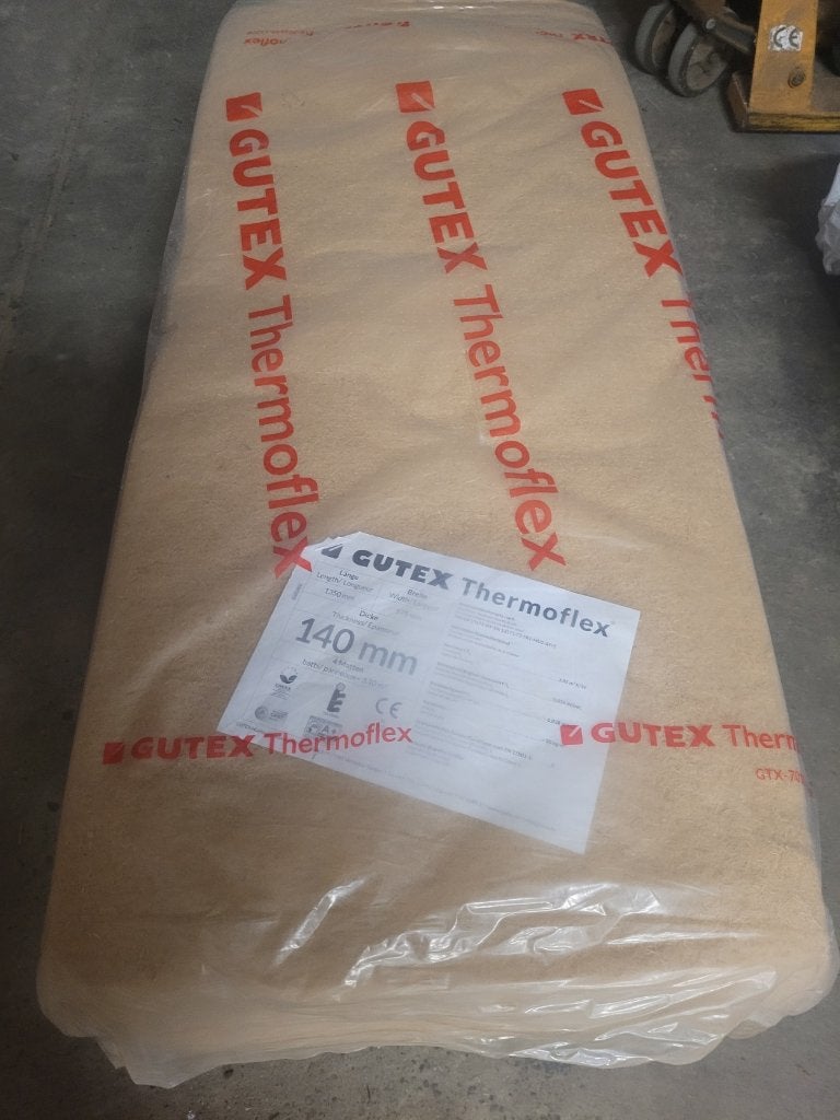 Houtwol gutex thermoflex 140mm, Bricolage & Construction, Isolation & Étanchéité, Neuf, Isolation de toiture, Enlèvement, Autres matériaux