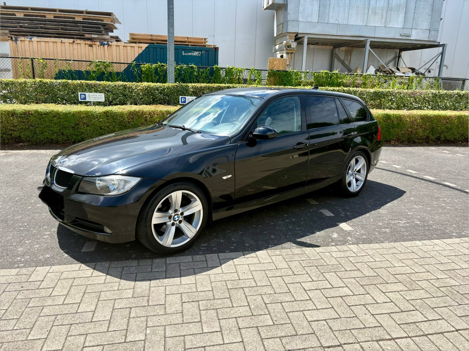 BMW E91 Automate/cuir, inspection avant vente !, Autos, Cuir, Achat, Noir, Break
