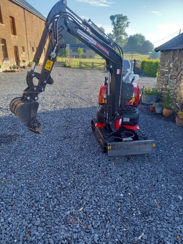 mini-pelle, en parfait état, 1 tonne, 52h, Enlèvement, Excavatrice