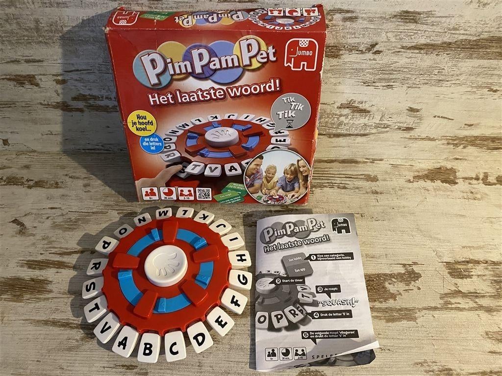 Pim pam pet het laatste woord! jumbo [s571], Verzenden, Zo goed als nieuw