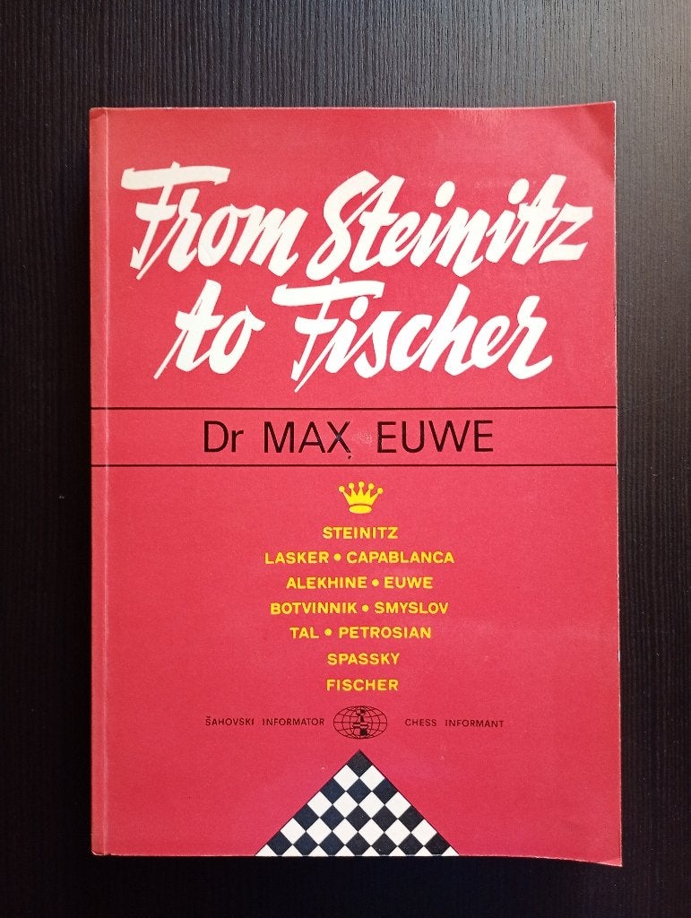 chess From Steinitz to Fischer, Hobby en Vrije tijd, Ophalen of Verzenden, Minder dan 500 stukjes, Zo goed als nieuw, Schaken