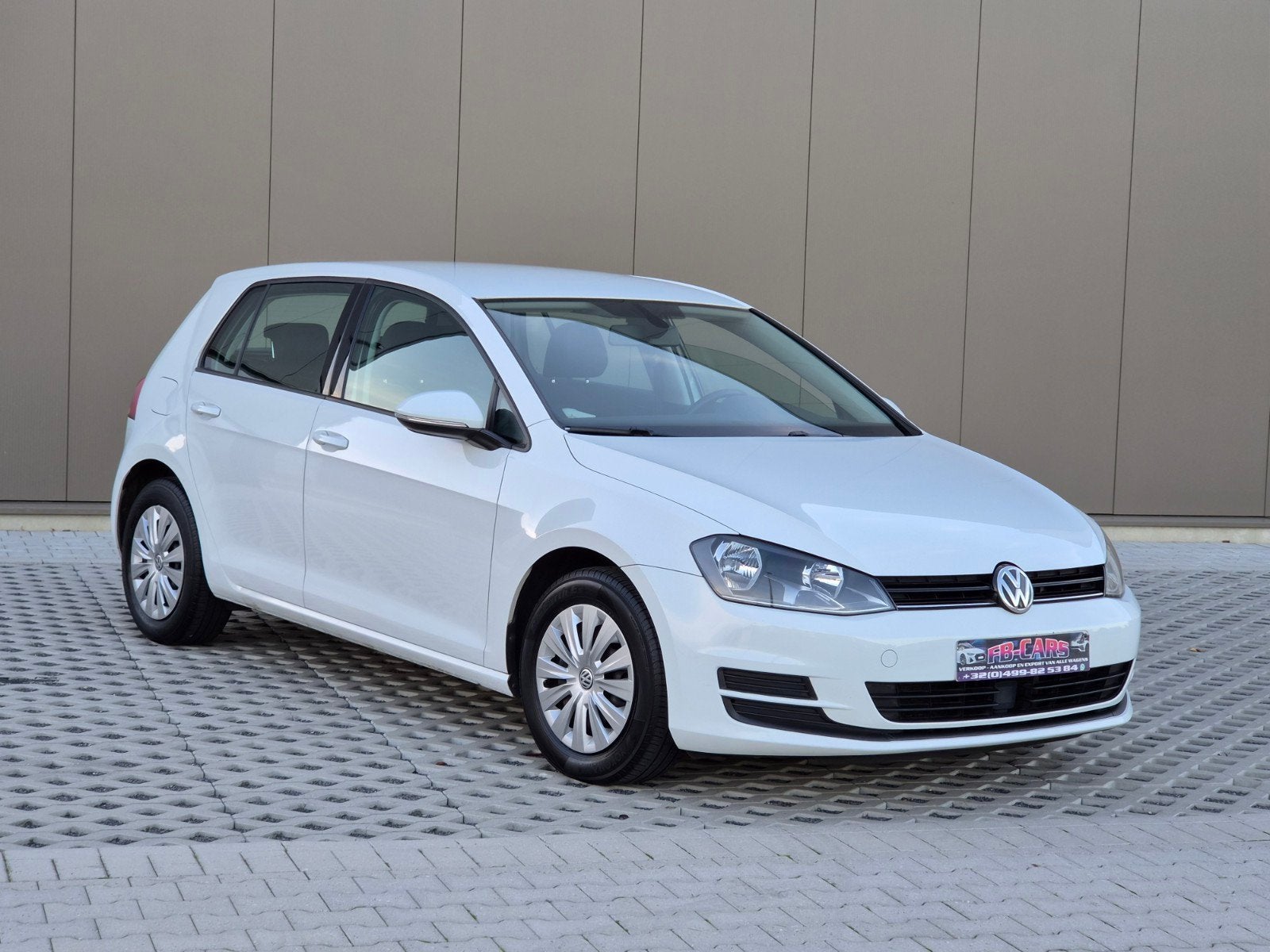 Vw Golf 7 2014 1.6 tdi 105pk/120.000km/ 1jaar Garantie, Euro 5, Stof, Zwart, 4 cilinders