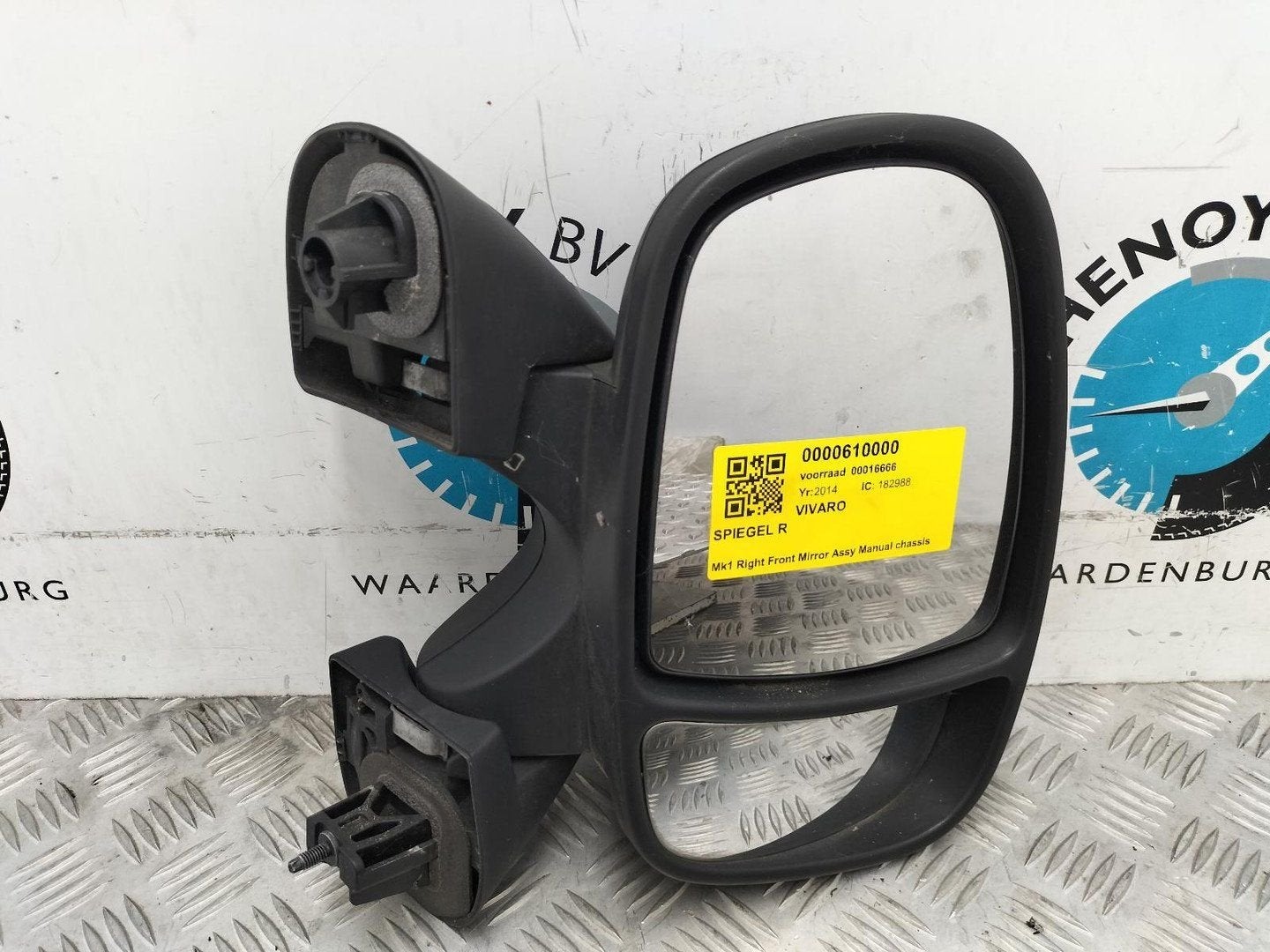 OPEL VIVARO T27 L1H1 SELECTION CDTI 66KW SPIEGEL R 2014, Ophalen of Verzenden, Gebruikt, Stiba lid