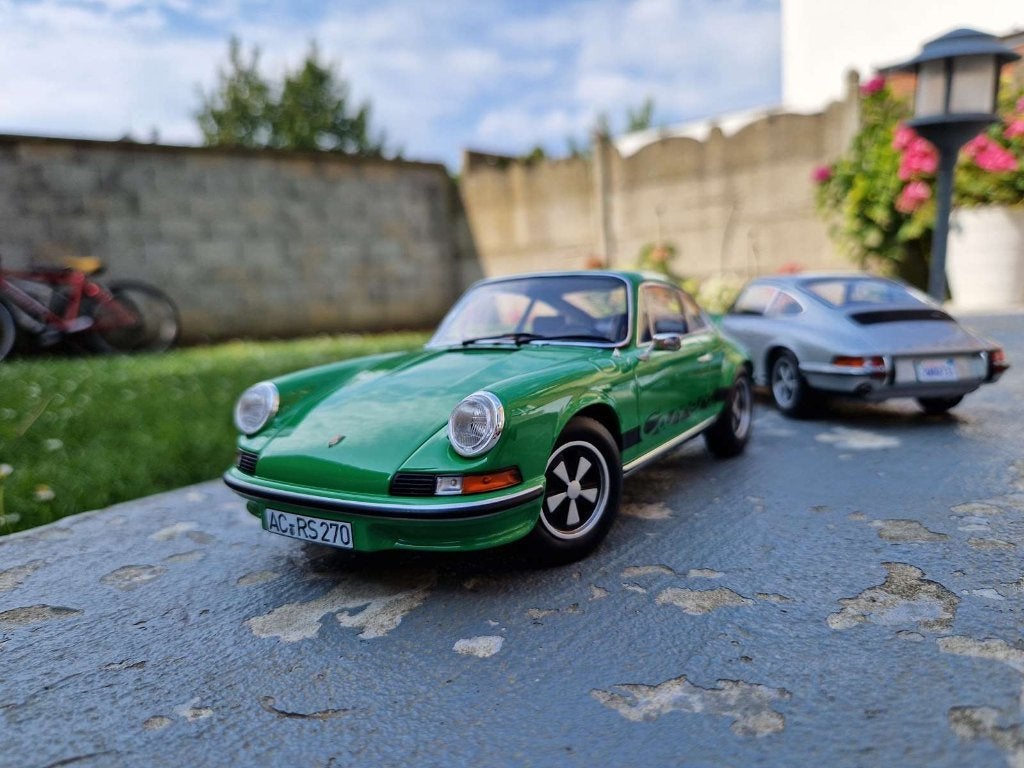 PORSCHE 911 RS 1973 - Échelle 1/18 - PRIX : 69€, Enlèvement ou Envoi, Neuf, Voiture, Norev