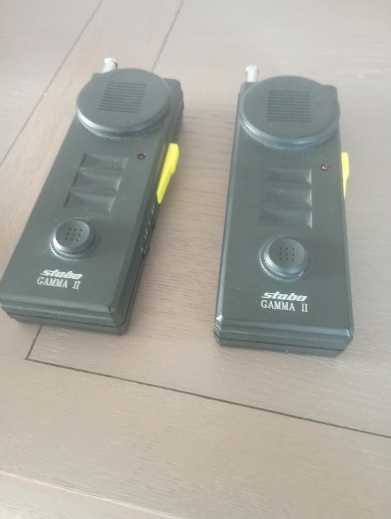 Stabo walkietalkie, Verzamelen, Ophalen, Zo goed als nieuw