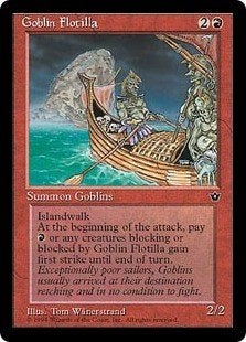 Goblin Flotilla - FEM - MTG - LP, Ophalen of Verzenden