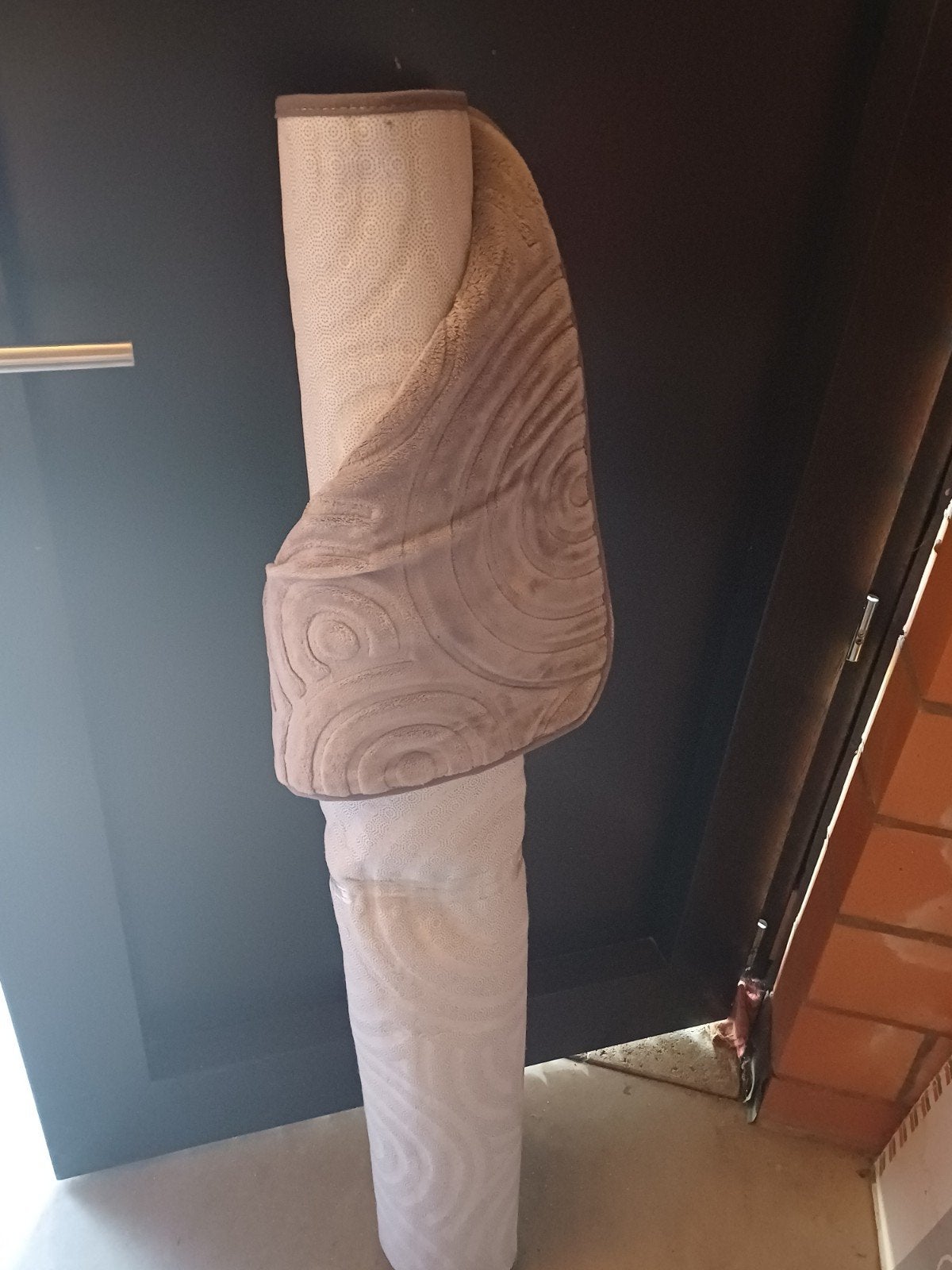 wasbare tapijt, Ophalen
