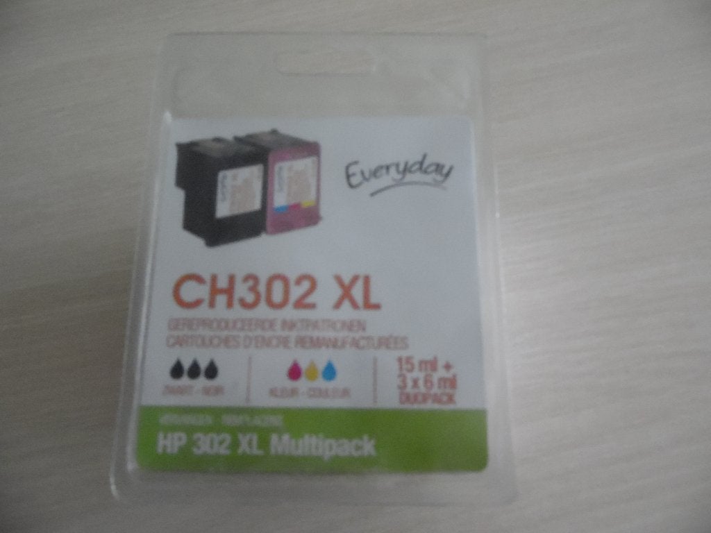 CARTOUCHES D'ENCRE  HP 302 XL MULTIPACK, Enlèvement ou Envoi, Neuf, Cartridge, Générique et autres marques