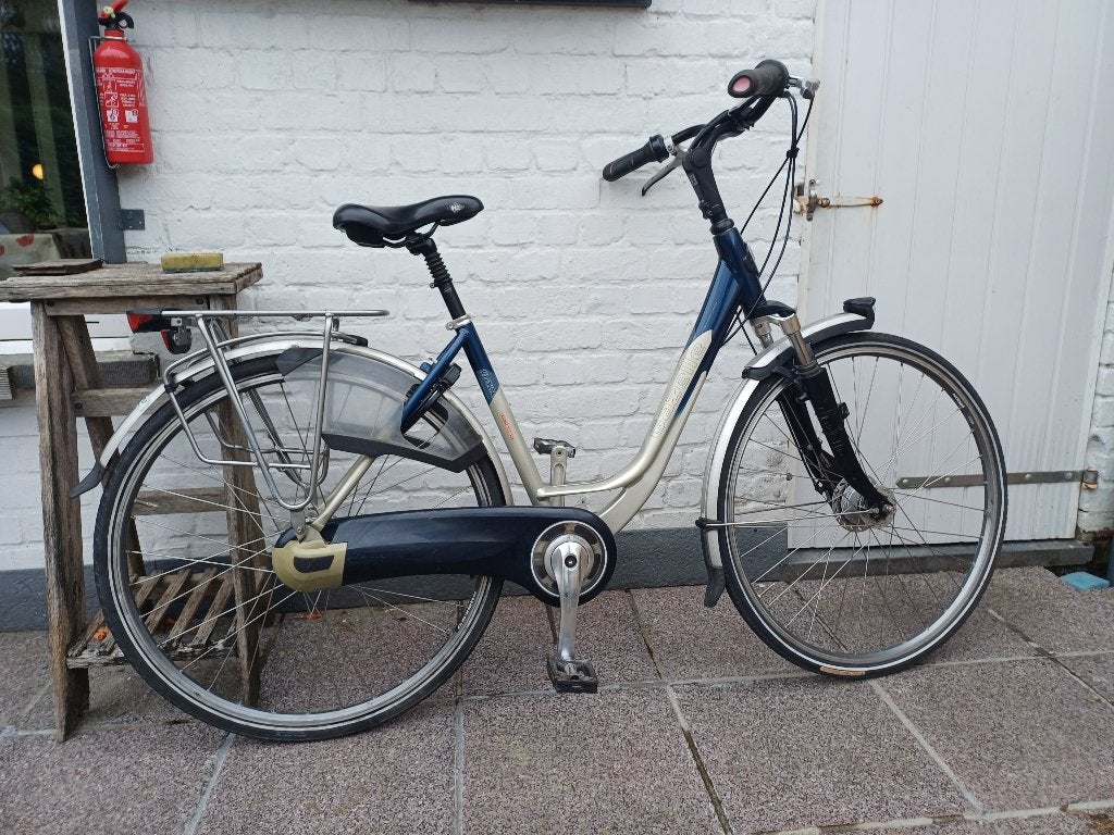 Vélo Gazelle Orange pour femme, vélo pour fille taille 49/51, Vitesses, Comme neuf, Enlèvement, 47 à 50 cm
