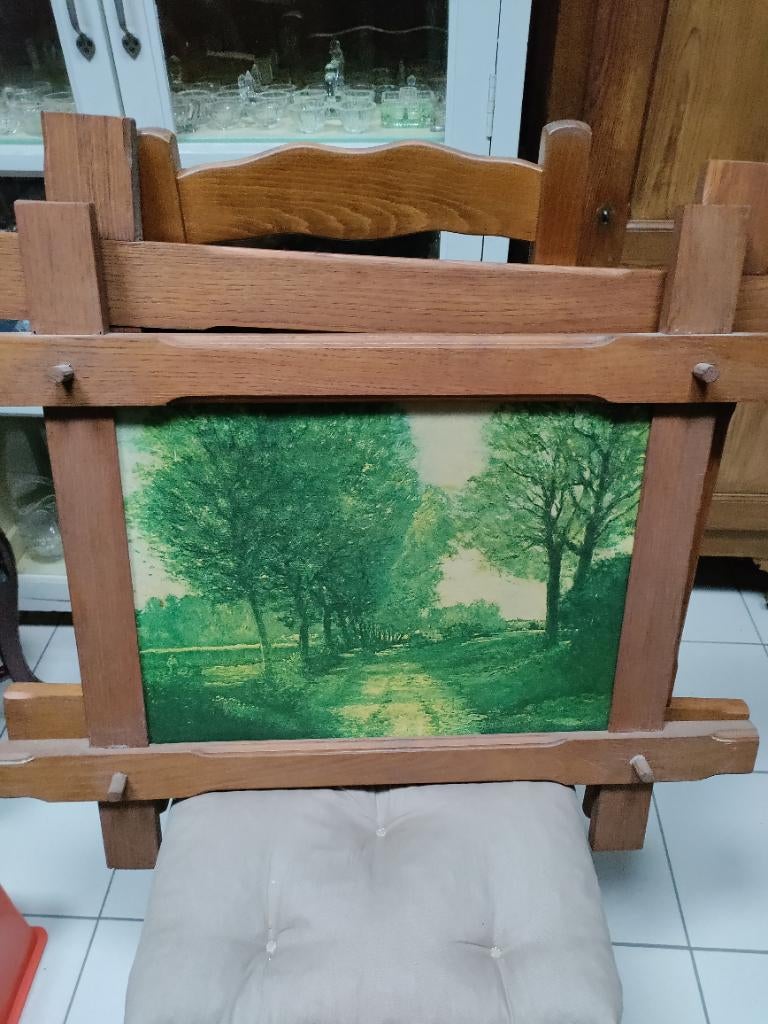 Tableau sur panneau(peinture), Enlèvement