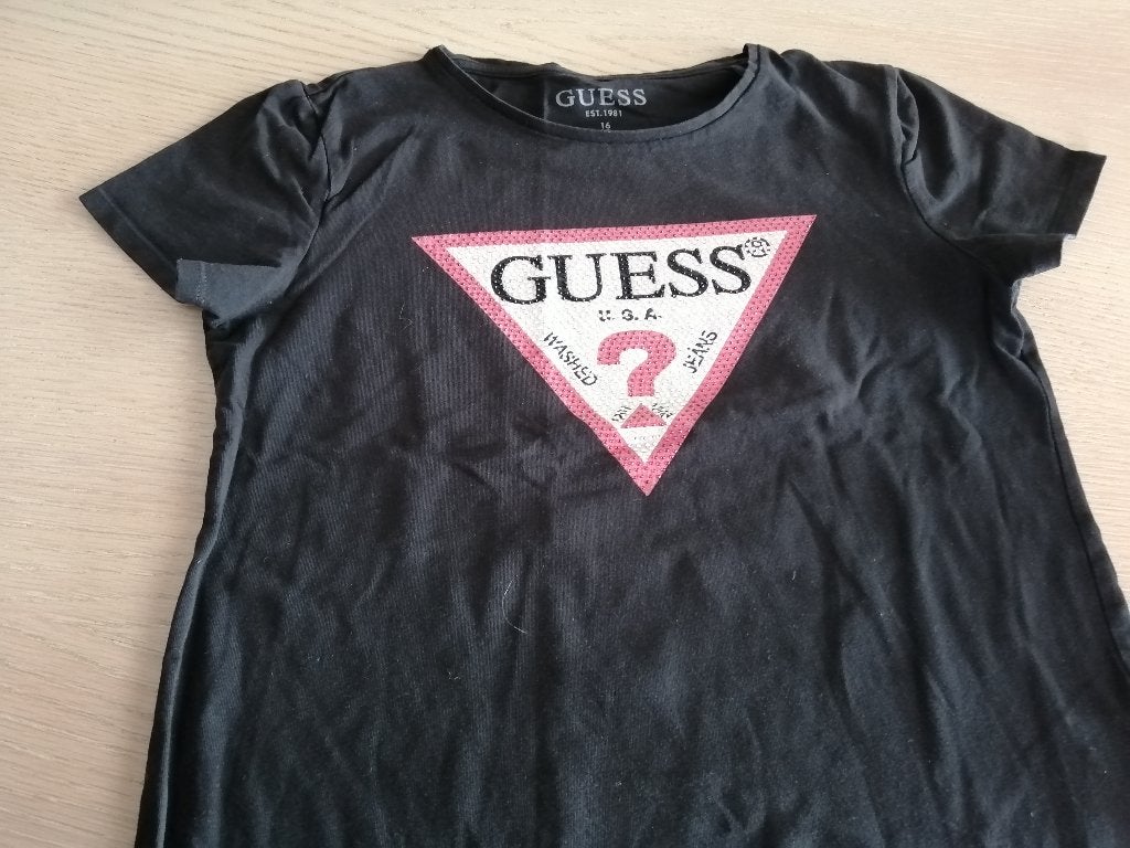 GUESS longsleeve maat 176 - 16 jaar, Kinderen en Baby's, Meisje, Ophalen of Verzenden, Zo goed als nieuw, Shirt of Longsleeve