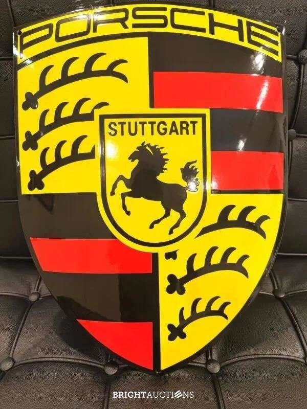 Porsche emaillebord | 54 x 40 cm, Ophalen