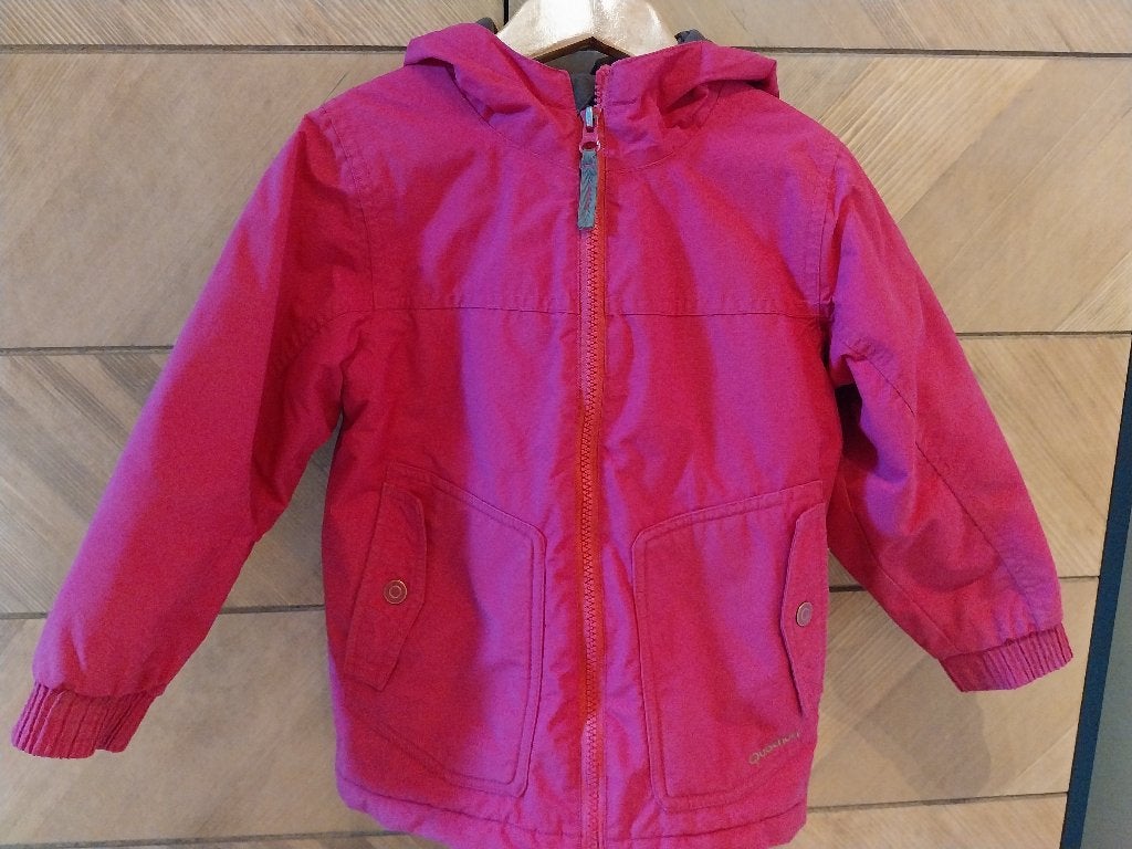 Winterjas, Kinderen en Baby's, Gebruikt, Quechua, Meisje, Ophalen of Verzenden