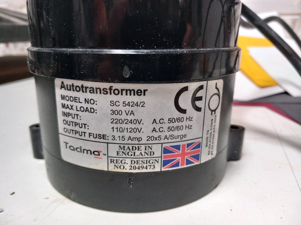 transformator, Ophalen of Verzenden, Zo goed als nieuw