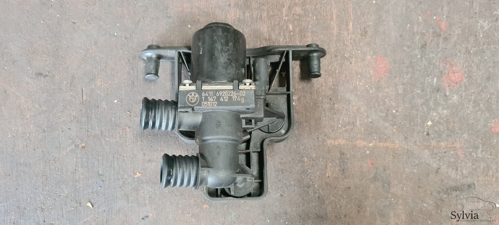 Kachelkraan Waterklep Elektrisch BMW 5 / 6 serie E60 E61 E63, Auto-onderdelen, Airco en Verwarming, Gebruikt, -, -, Ophalen of Verzenden