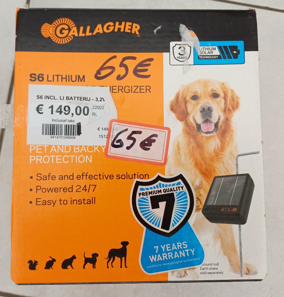 Weideapparaat Gallagher, Ophalen, Zo goed als nieuw