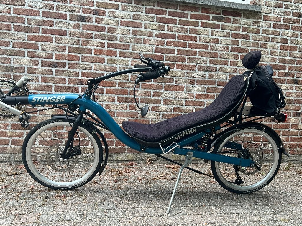 Optima Stinger Ligfiets, Vélos & Vélomoteurs, Autres marques, Comme neuf, Enlèvement, Guidon haut