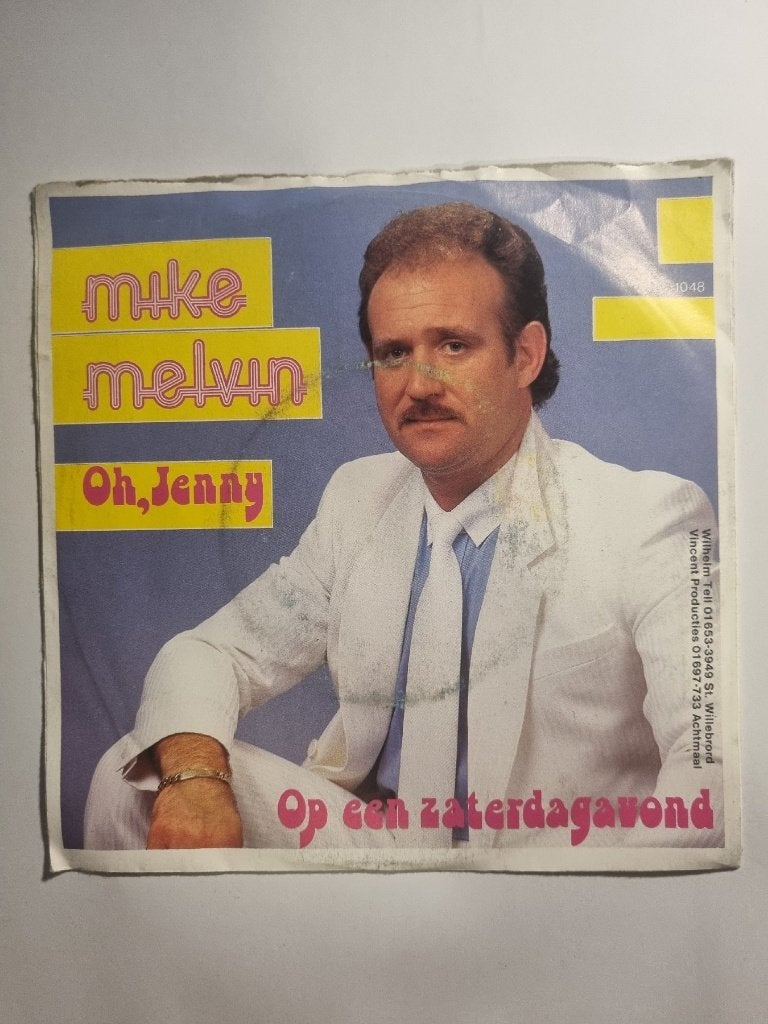 Mike Melvin - Oh, Jenny, Enlèvement ou Envoi, Utilisé