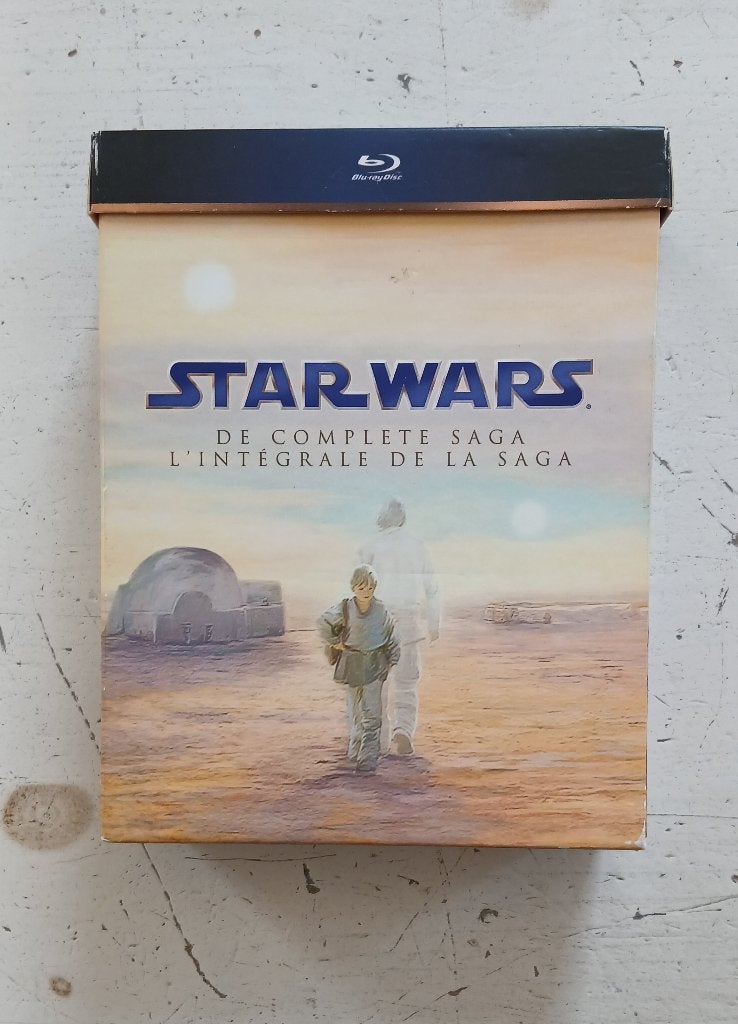 Star Wars The Complete Saga Blu Ray Box Episode 1,2,3,4,5,6, Anglais, Film, Science-Fiction et Fantasy, Enlèvement
