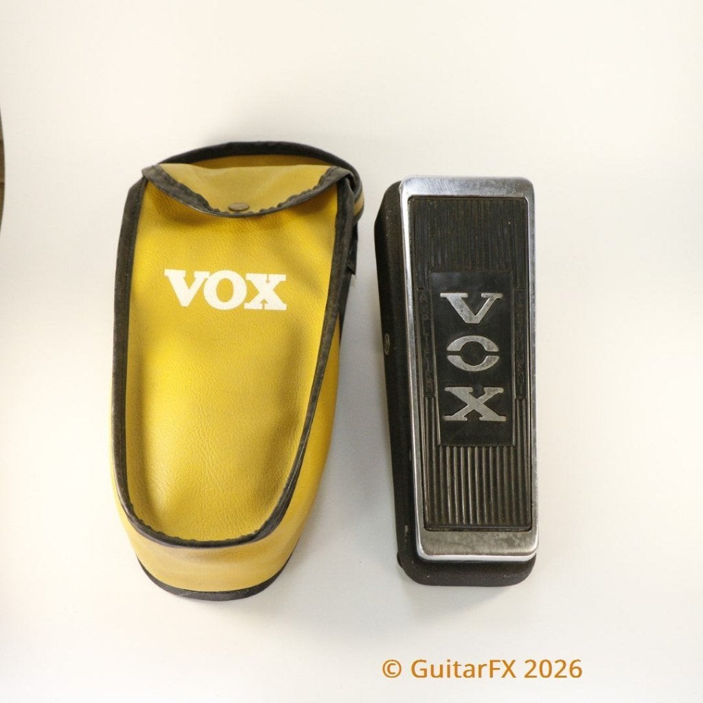 Vox Wah Wah (s/n I9244, vintage 1960s, zeldzaam en voor verz, Enlèvement ou Envoi, Utilisé, Wah Wah