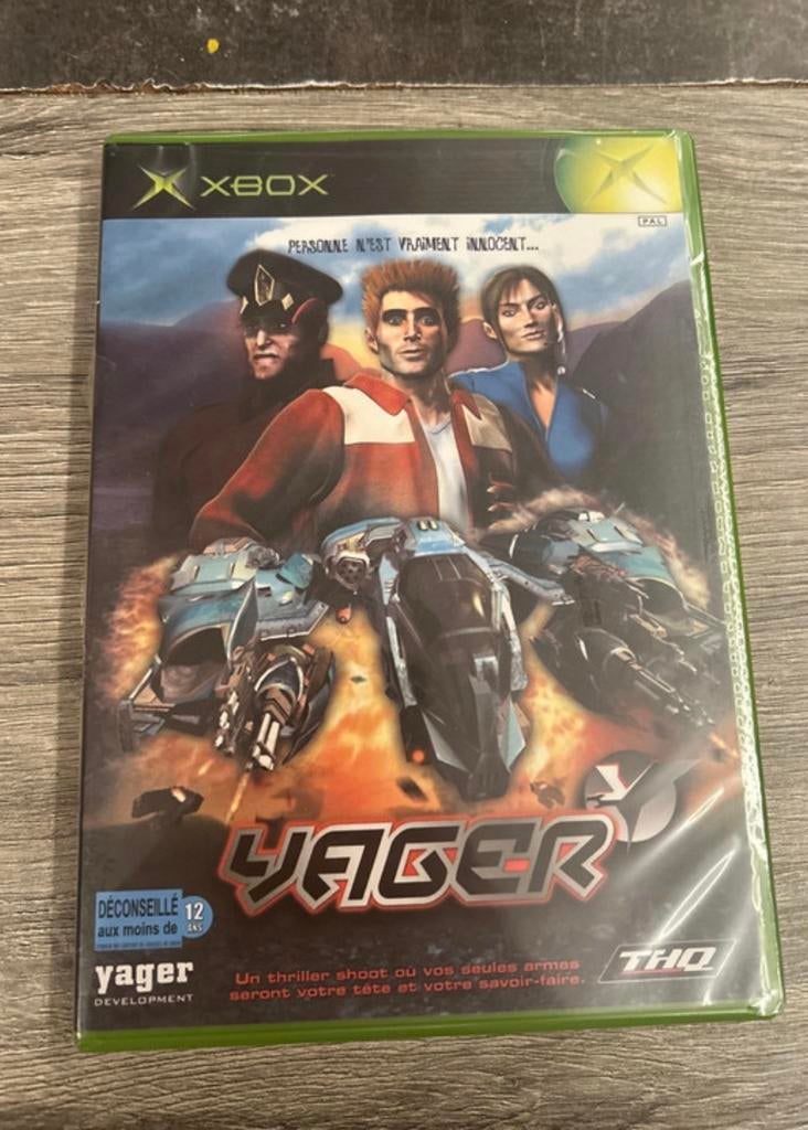 Yager xbox original sous blister, Consoles de jeu & Jeux vidéo, Envoi, Neuf