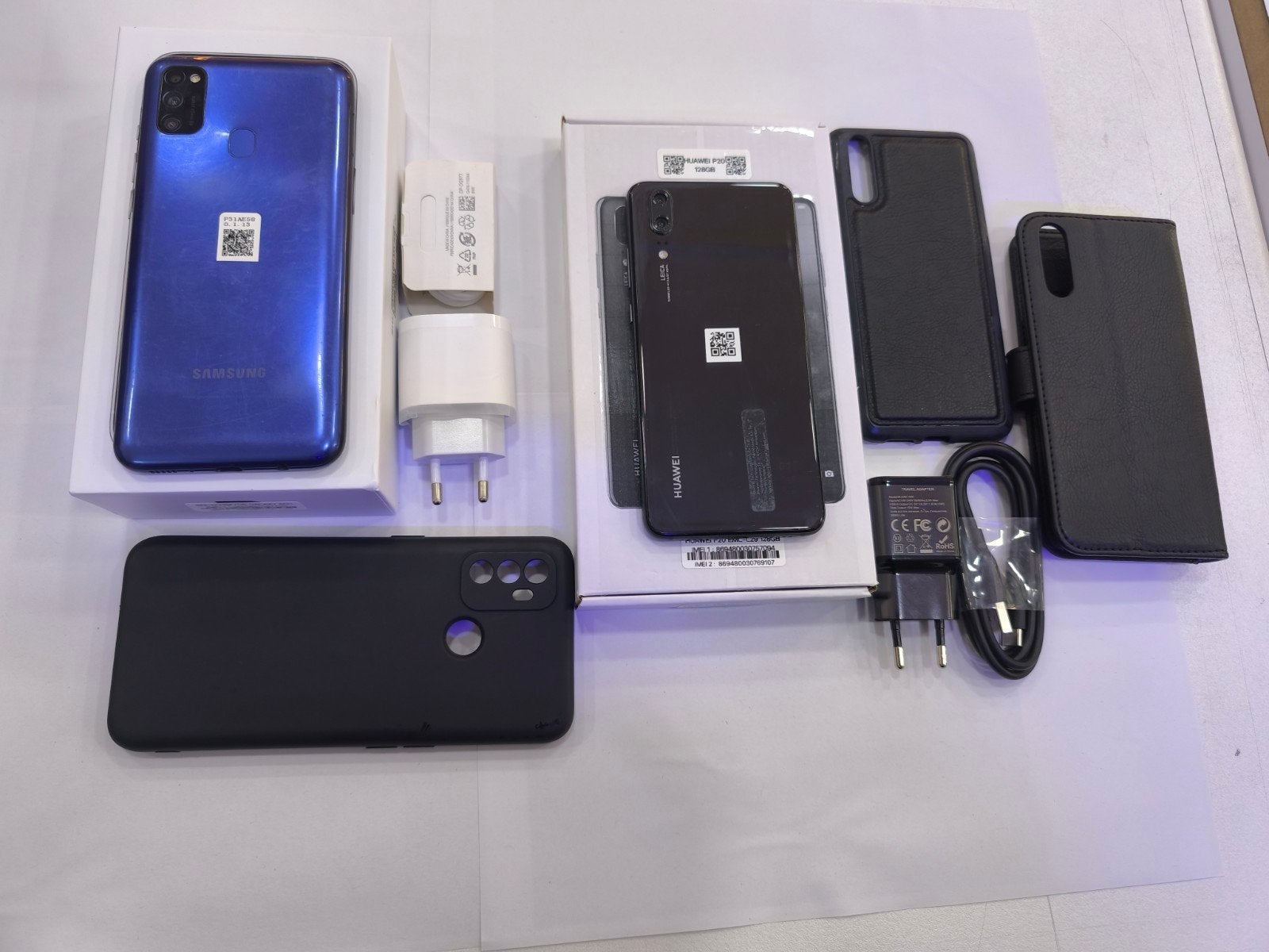 EEN SAMSUNG M21 EN EEN HUAWEI P20 IN ZEER GOEDE STAAT, Ophalen