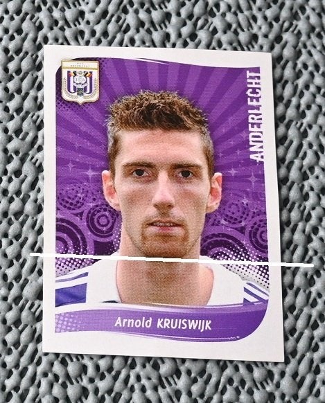 Panini Football 2009 RSC Anderlecht Arnold Kruiswijk, Envoi, Neuf, Affiche, Image ou Autocollant
