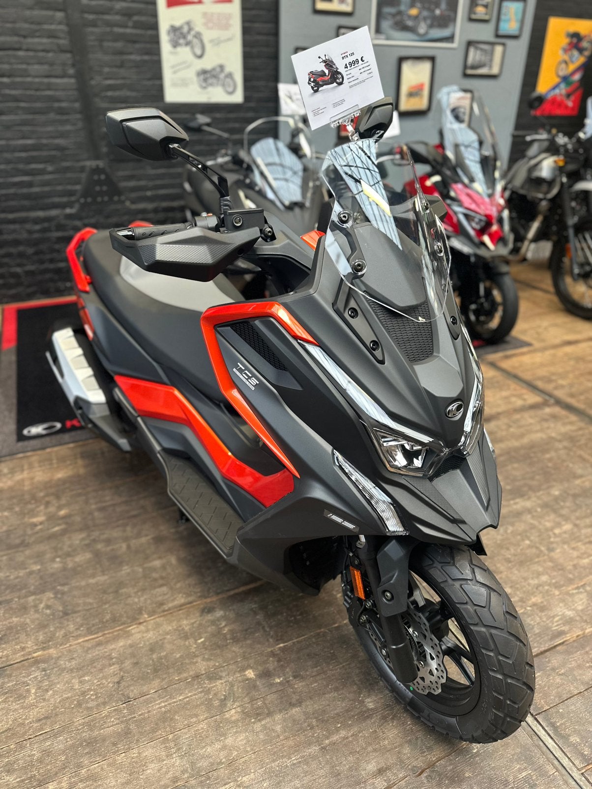 Kymco DTX 125, Enlèvement, Neuf
