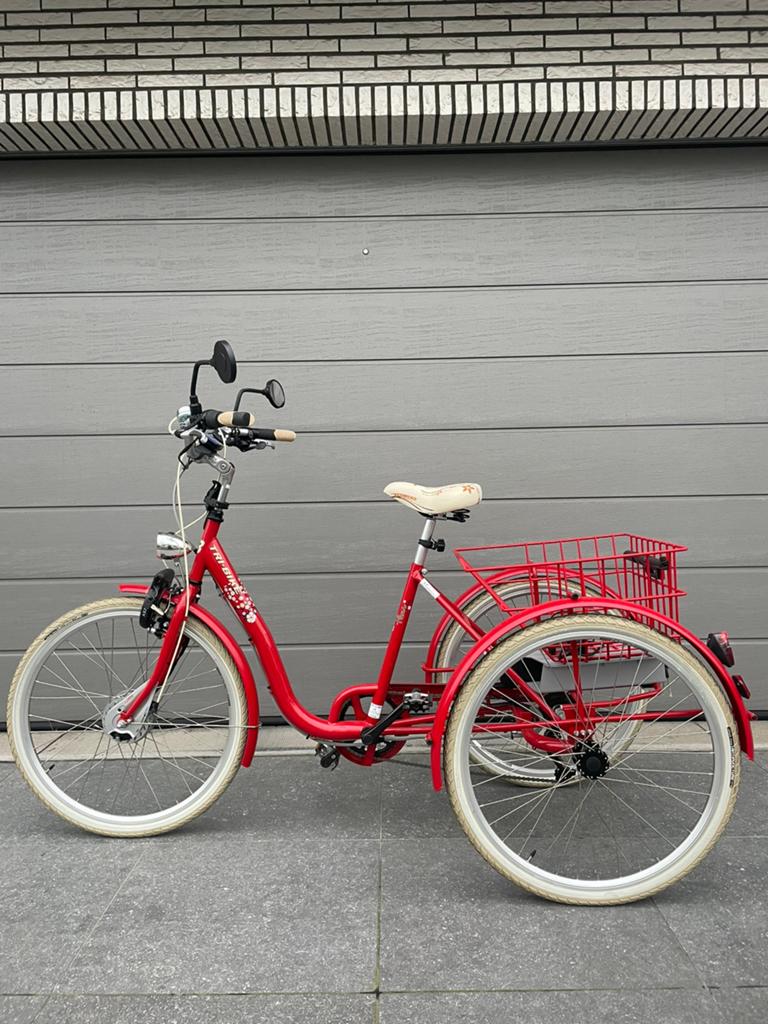 Tricycle à assistance électrique Tri-Bike état neuf, Divers, Chaises roulantes, Enlèvement ou Envoi, Comme neuf, Fauteuil roulant électrique