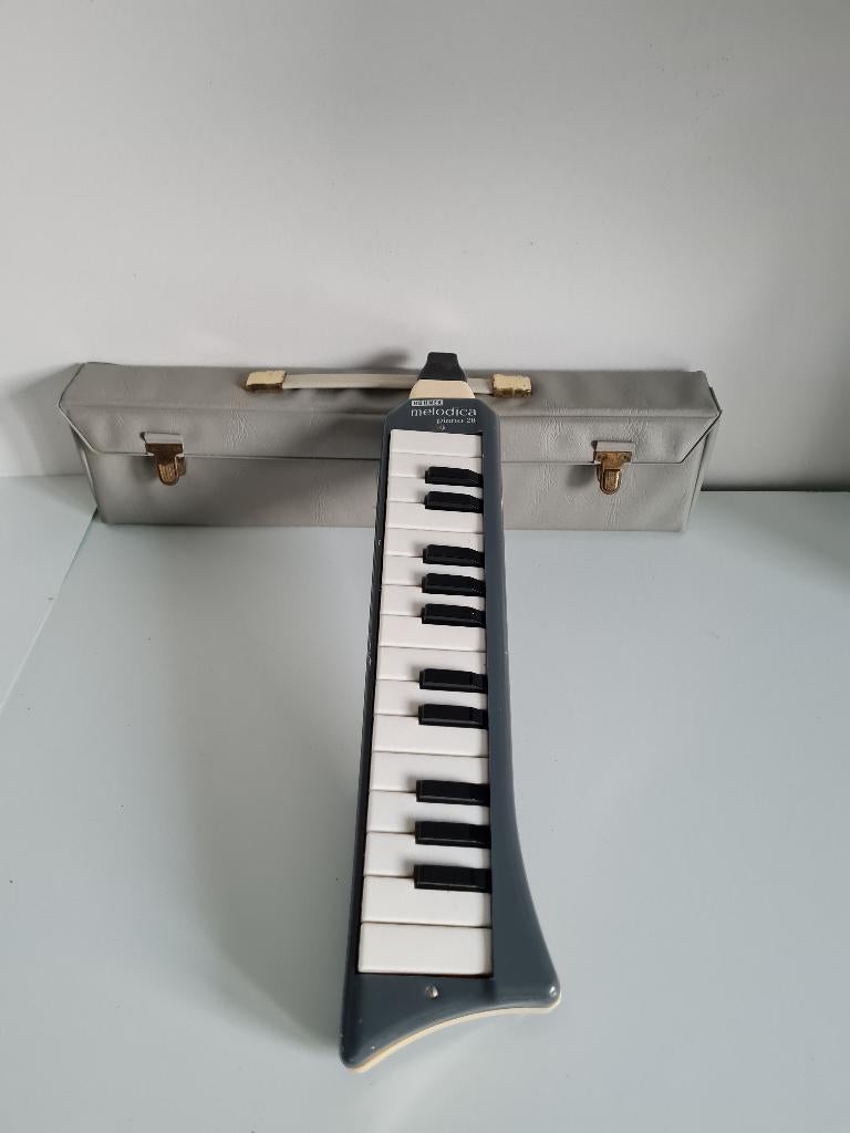 Melodica Hohner Piano 26 - grijs, Ophalen of Verzenden