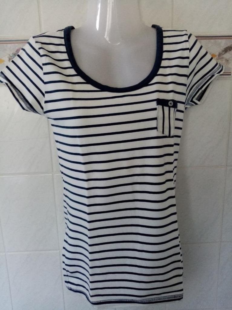 Vero Moda : marineblauw wit strepen t-shirt maat M, Vêtements | Femmes, T-shirts, Manches courtes, Taille 38/40 (M), Enlèvement ou Envoi